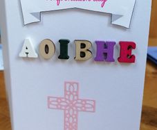 Communion, christening, confirmation and graduation cards