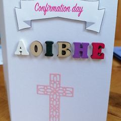 Communion, christening, confirmation and graduation cards