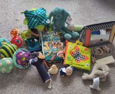 Baby sensory toys bundle