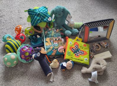 Baby sensory toys bundle