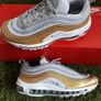 Nike Air Max 97 UK-5.5/EUR-39 AQ4137-0001 Vast Grey/Metallic Silver-Metallic Gold (Women's)-2018 Image 6