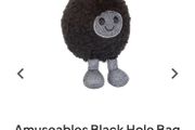 New JELLYCAT Amuseables Black Hole Bag Charm