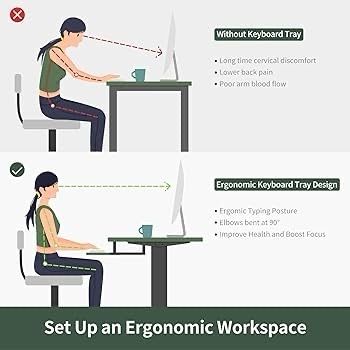 NEW SALE | Height Adjustable Electric Standing Desk with Keyboard Tray, 100 x 60 cm Sit Stand up Desk with Splice Board, Black Frame/Black Top
