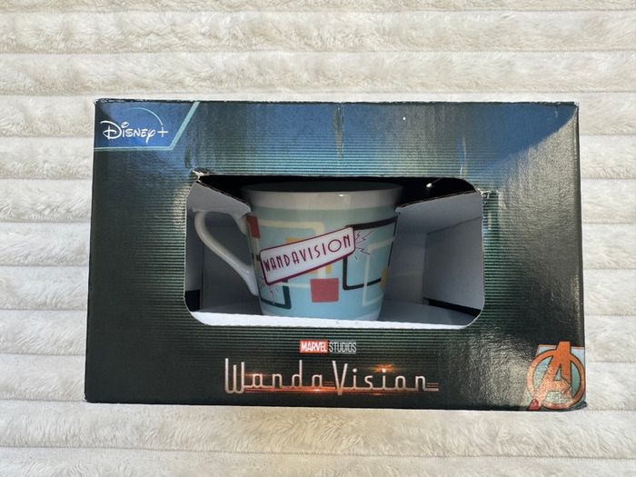 Disney Store WandaVision Teacup and Saucer Set new Damaged Box Please see photos