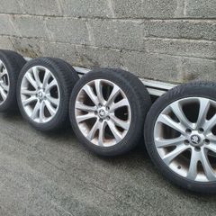 17" skoda alloys