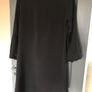 Wallis ladies black satin embellished shift dress size 10 Image 5