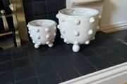 Set of Nordic style pots