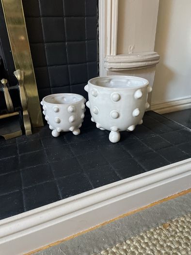 Set of Nordic style pots