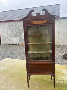 Edwardian China cabinet. Circa 1905