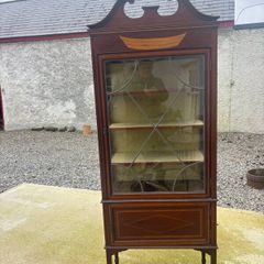 Edwardian China cabinet. Circa 1905