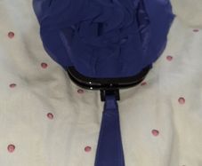 Ben De Lisi - Evening Ruffle Chiffon Clutch Bag.
