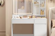 Dressing table with LED lighting 110 cm wide