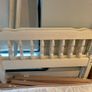 2 x Matching Solid Single Cream/White Wooden Bed Frames - Can Deliver Image 3
