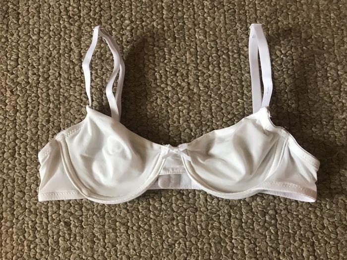 32A white starter bra from Pennys