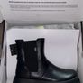 Brand New In the box Buffalo Pluto Chelsea Boots Black Platform Chunky Lug Sole Ankle Boots UK 6 Eu 39 Image 7