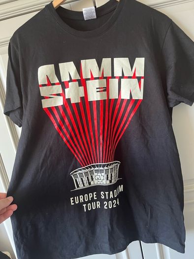 Rammstein 2024 Europe Tour Tshirt Large