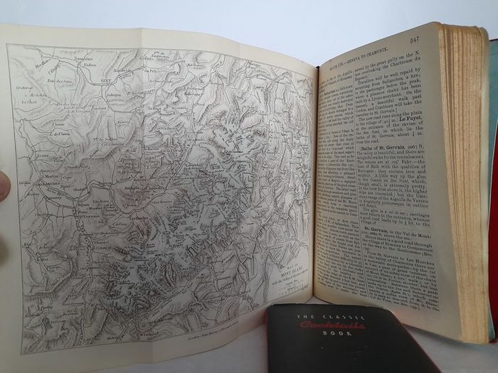 A Handbook for Switzerland (2 Volume Set) Part 1: Switzerland without the Pennine Alps; Part II, The Alps of Savoy and Piedmont, The Italian Lakes and part of the Dauphine by John Murray (HQ453)