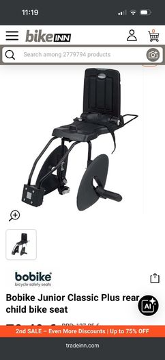 Bobike bike seat