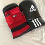 BARGAIN! Boxing Gloves 12oz Adidas Clima Cool Red & Black Performance Response Image 4