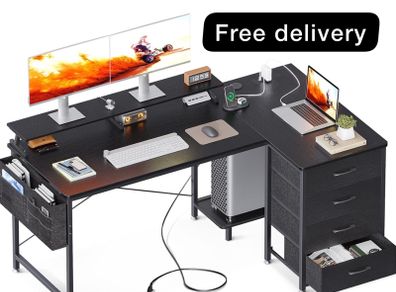 Corner Desk Black