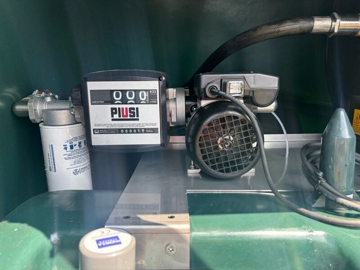 Bund diesel tank