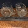 Two Vintage Glass jugs Image 4