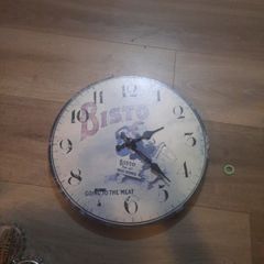 bistro vintage look clock