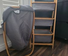 matching storage unit and laundry basket