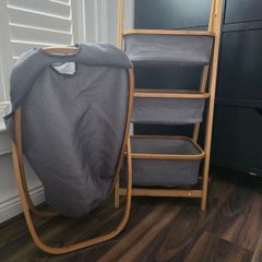 matching storage unit and laundry basket