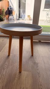 Round Scandinavian Style Side Table