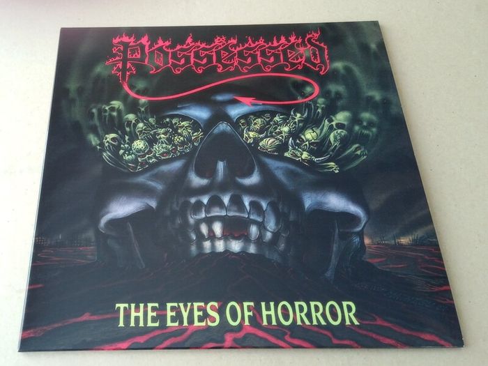 Possessed The Eyes Of Horror splatter vinyl Ltd Metal