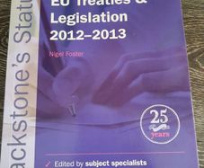EU Blackstone legislation and treaties