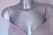 Calvin Klein underwired padded pink lace bra size UK34D EU75D Postage included