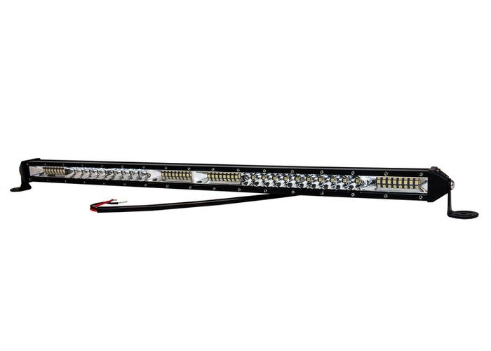 20" Ultra Slim High Output Osram LED Light Bar Single Row Spot Flood Combo Beam Off Road Truck Trailer ATV Marine Boat RV Heavy Equipment Vehicles 12 - 30 Volts