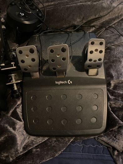 g29 steering wheel,pedals, gear stick and handbrake