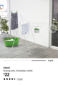 drying rack Ikea frost