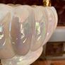 Vintage H J  Wood Burslem Pearlescent Lustre Mantel Vase with Gold Handles Image 10