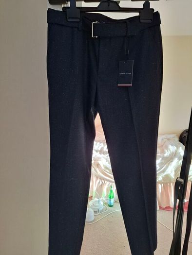 Tommy Hilfiger Betled Donegal Trousers Navy.