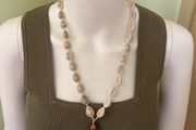Seashells necklace