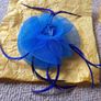 Royal blue fascinator Image 3