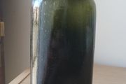 Vintage whiskey flask bottle