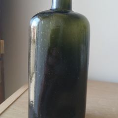 Vintage whiskey flask bottle