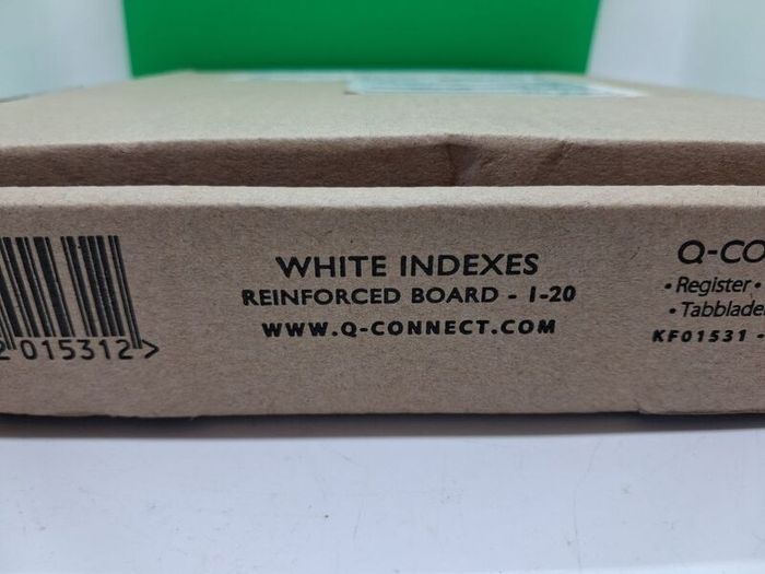 Postage - Lot of 15 Packs of 1-20 Index Cards A4 Size