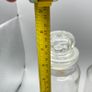 3 x Vintage Clear Glass Apothecary Style Airtight Sweet Storage Jar 18cm High Image 7