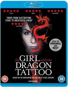 The Girl With The Dragon Tattoo Blu Ray AS NEW