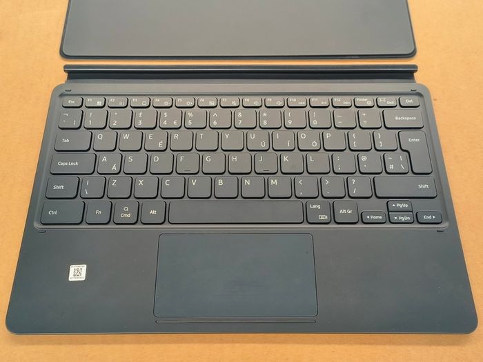 Original Samsung Galaxy Tab S8+ / S7+ Keyboard Cover, Black / Very Good