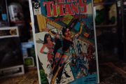 The New Titans ! Issue #55 ! First Appearance of Donna Troy as Troia ! Copper Age Comic from 1988 ! by DC Comics !