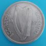 Ireland 1930 Harp Half Crown in  Extremely Fine condition Image 3