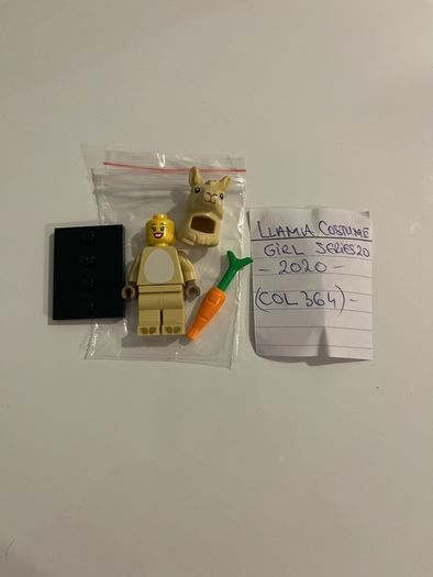 Lego Llama Costume Girl Series 20