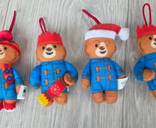Paddington Bear Christmas tree decorations
